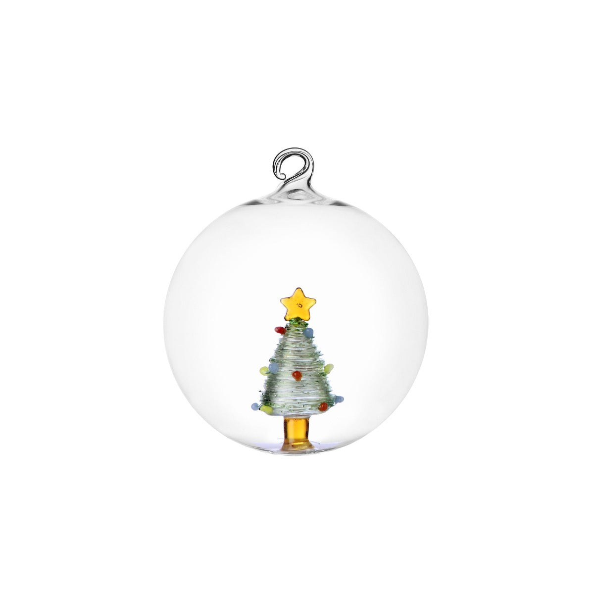 Christmas Tales Palla Natale Albero Verde con Stella Ichendorf Milano - 0935209458