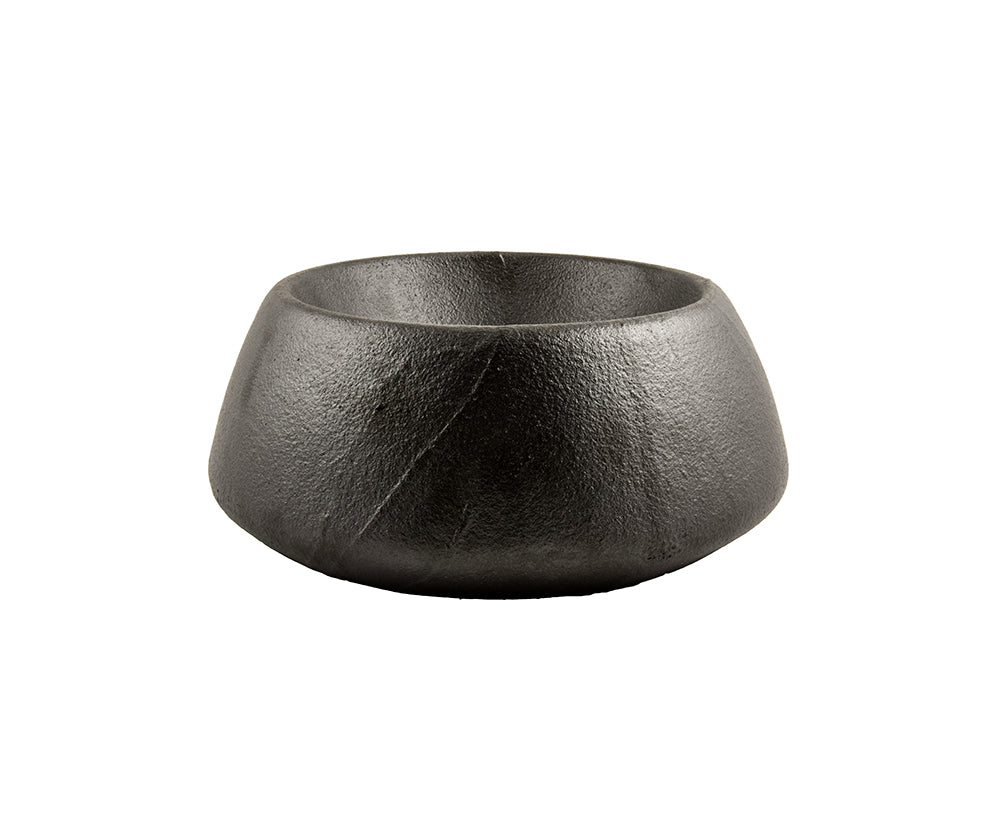 Ciotola True in ceramica nera opaca : vasi in ceramica di design - AAR5648ZW
