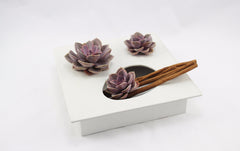 Ciotola Ikebana grande: ciotole ceramica design D&amp;M - AAR4906WH