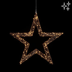 Stella Microled Flat D60 X 250 LED | Decoro Luminoso da appendere EDG - 685264