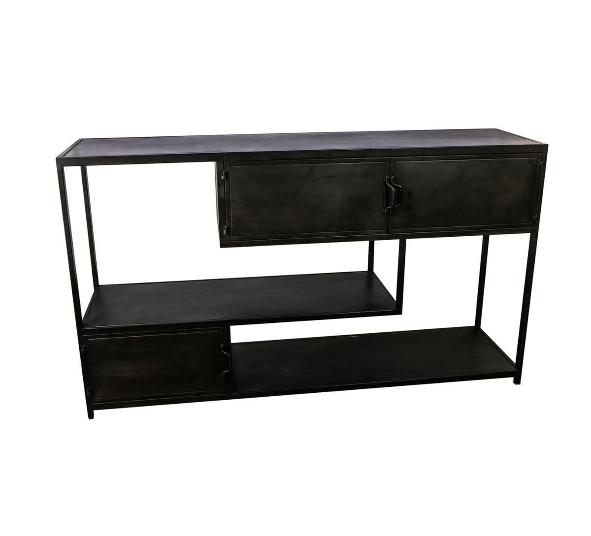 Duana | Consolle in metallo stile industriale - 687662