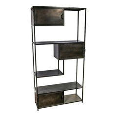 Duana | Scaffale alto in metallo stile industriale - 687663