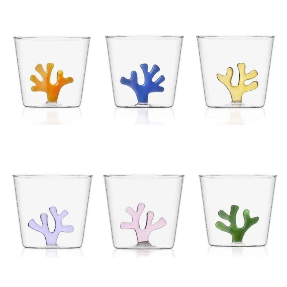Ichendorf Milano Bicchiere Tumbler Corallo Collezione Coral Reef  - CONFIG0440
