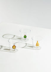 Ichendorf Milano Bicchiere Tumbler Fruit & Flowers Mezza Mela