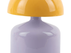 Lampada da Tavolo Funky Impetu Lilla e Giallo H15 D10 CM | Lampade Colorate di Design - LM2259PU