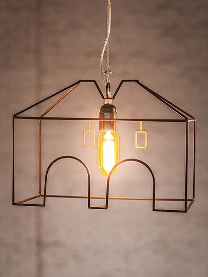 CITY LED VILLA: Lampadario in ferro Serax design - B7216806
