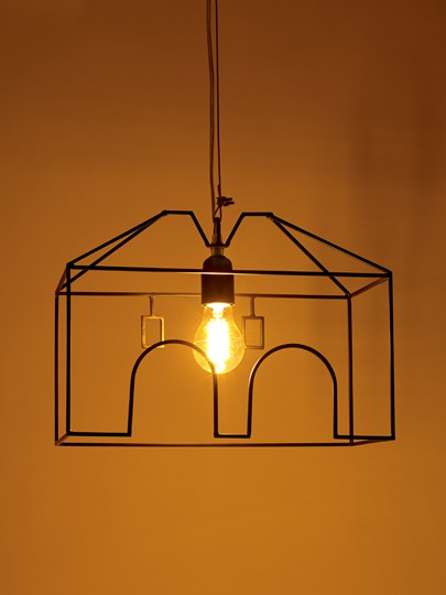CITY LED VILLA: Lampadario in ferro Serax design - B7216806