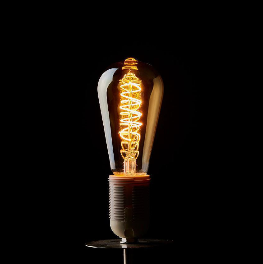 Led Goccia: Lampadine Edison vintage a filamento. Led luce calda - 712265