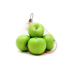 Set 5Pz. Mele Verdi Artificiali Realistiche – Frutta Finta Decorativa