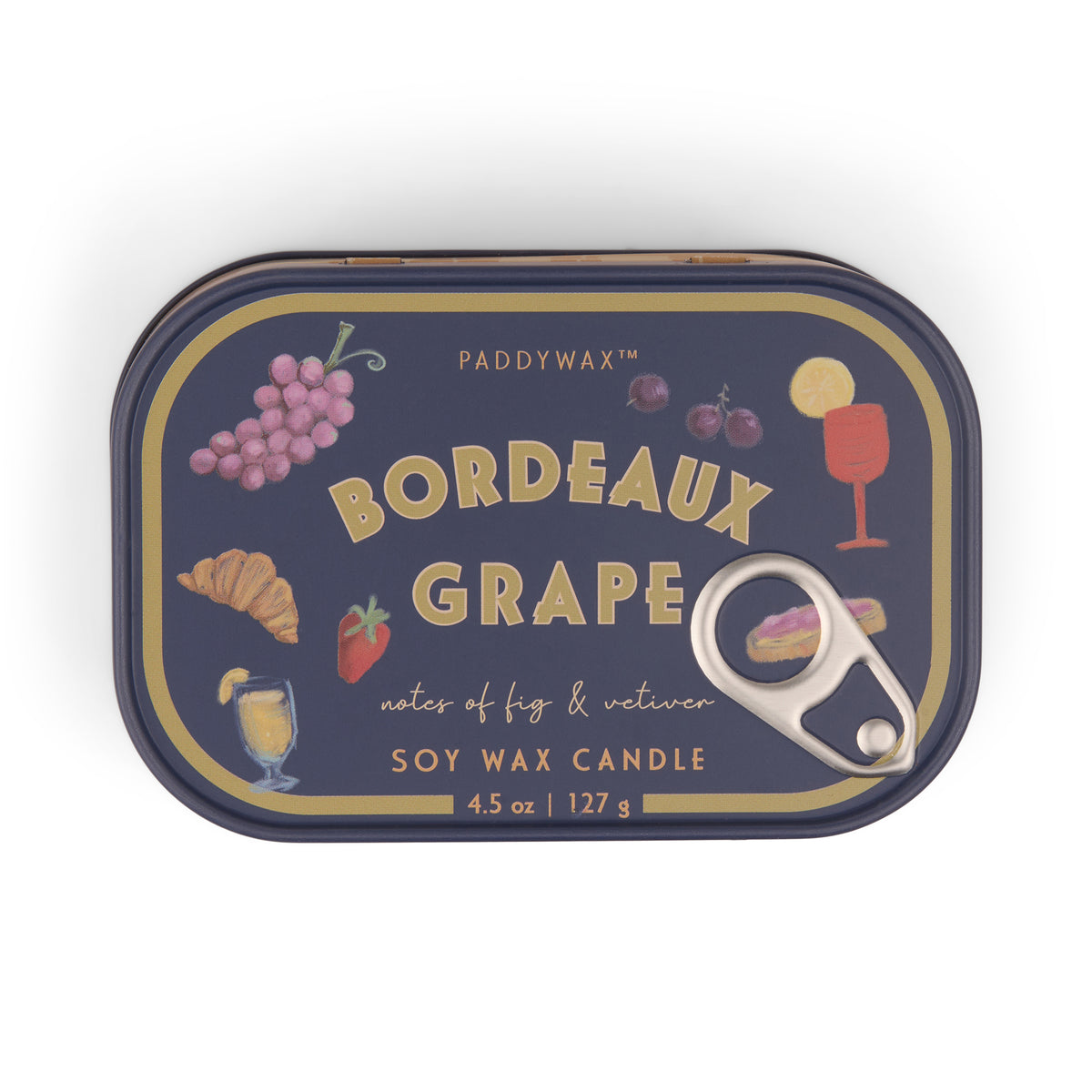 Paddy Wax Candela Profumata - Collezione Bistrot – Bordeaux Grape