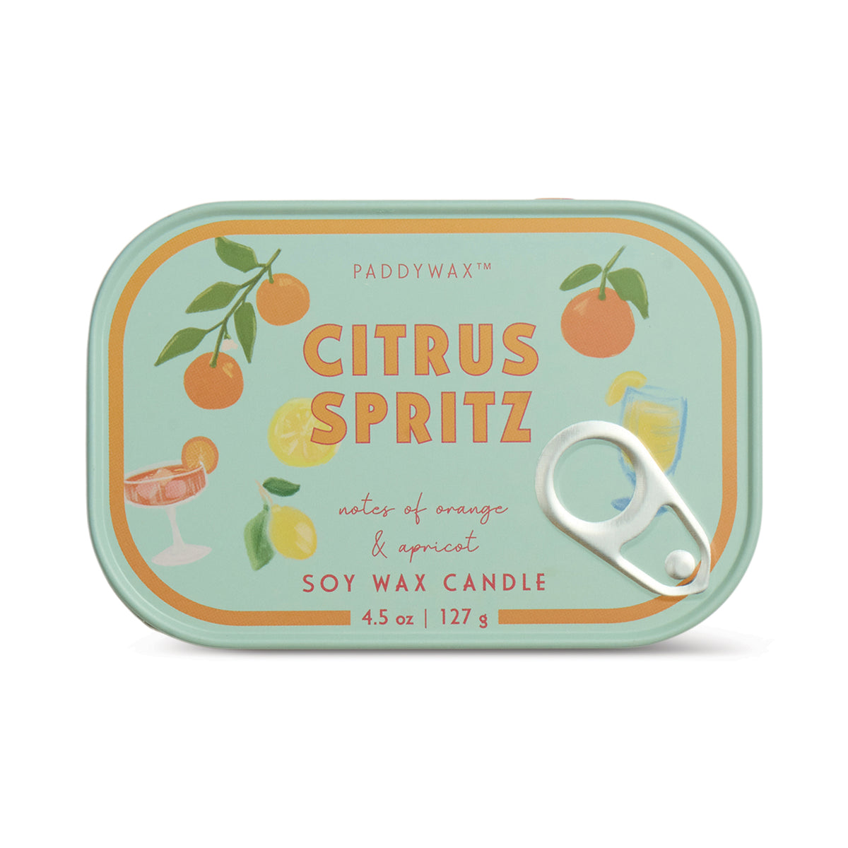 Paddy Wax Candela Profumata - Collezione Bistrot – Orange Citrus Spritz