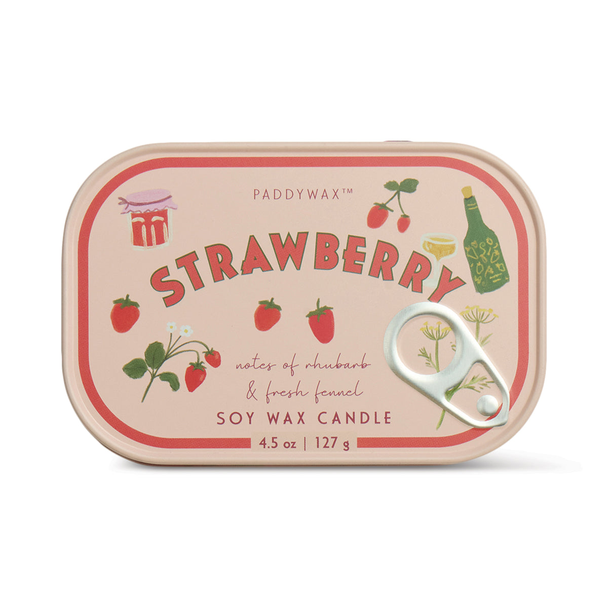 Paddy Wax Candela Profumata - Collezione Bistrot – Strawberry