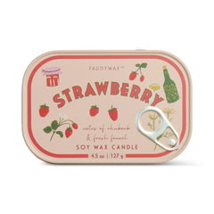 Paddy Wax Candela Profumata - Collezione Bistrot – Strawberry