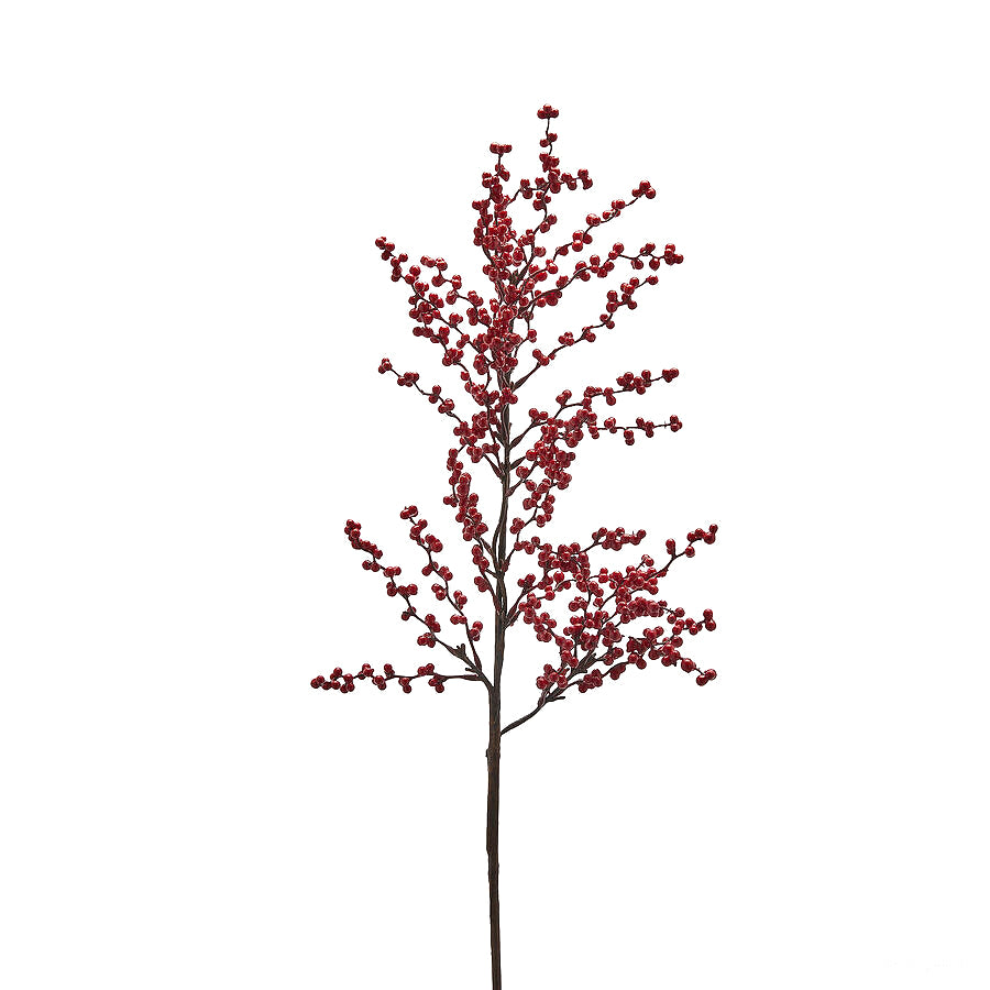 Ramo Ilex artificiale H80 - Rami decorativi natalizi