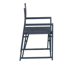Sedia da Regista in Alluminio Blu L56 X P53 X H84 CM - 610330