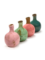Vaso Ball Rosa Scuro H24 | Vasi in ceramica colorata fatti a mano design Serax - B3521007-RS