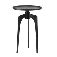 Tavolino rotondo zinc industrial - 674363