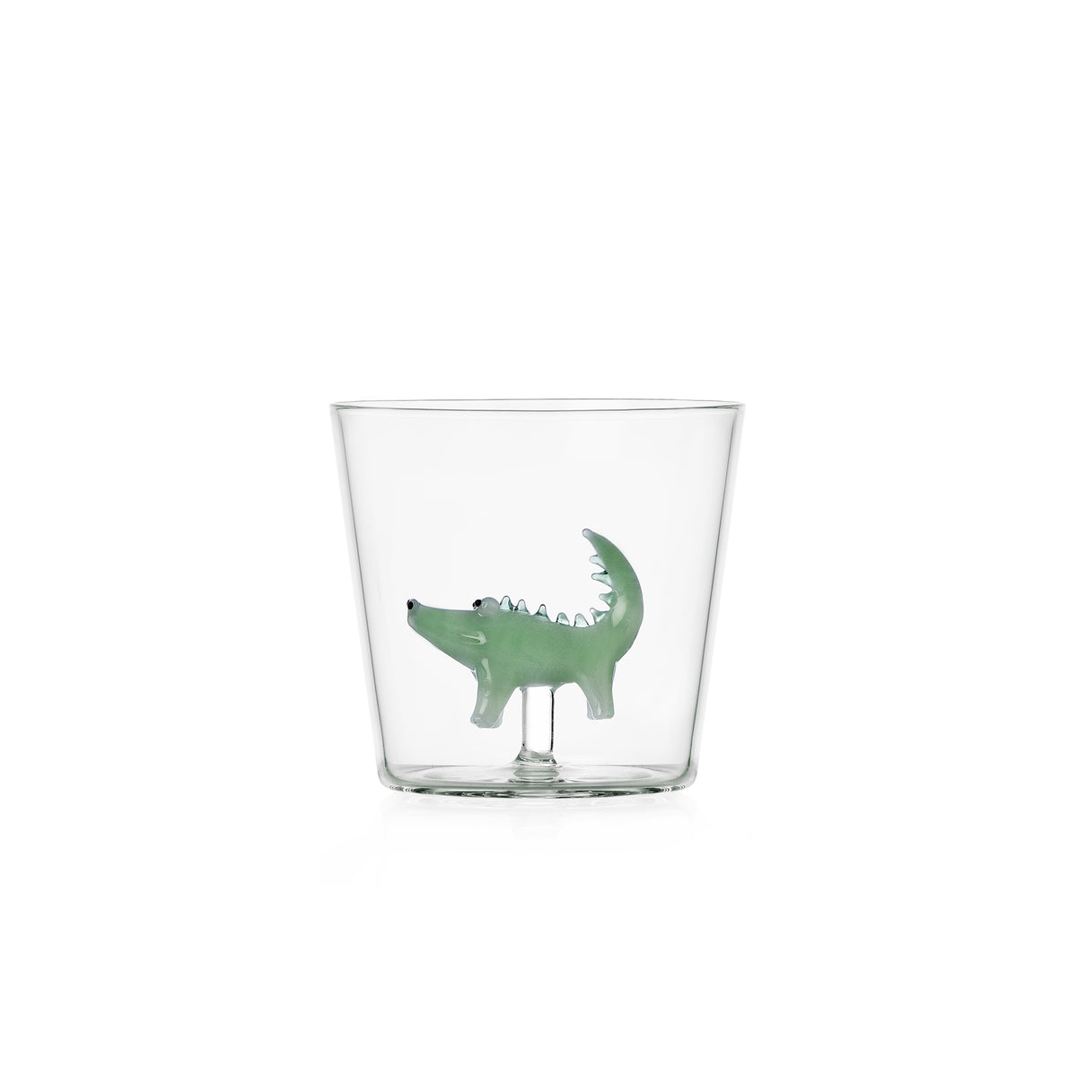 Bicchiere Tumbler Coccodrillo Collezione Savannah - Ichendorf Milano