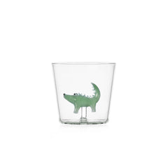 Bicchiere Tumbler Coccodrillo Collezione Savannah - Ichendorf Milano