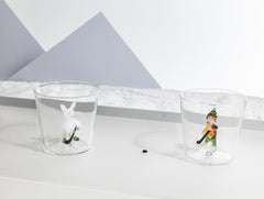 Tumbler Ichendorf Milano Coniglio e Hockey su Ghiaccio - Collezione Snow Games Milano Cortina 2026