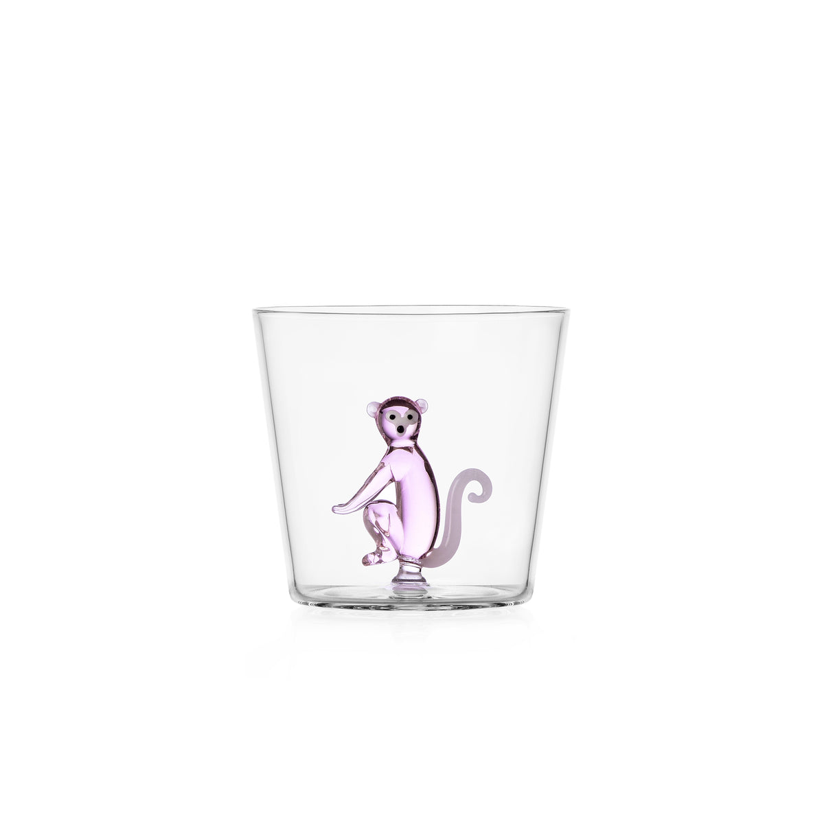 Bicchiere Tumbler Scimmia Rosa Collezione Savannah - Ichendorf Milano