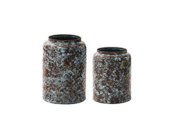 Vaso Curtis Blue H24 : Vaso in Latta - CONFIG0108