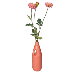 Vaso Bottiglia Detersivo in Ceramica Color Pesca H27 Cm - XET-9462