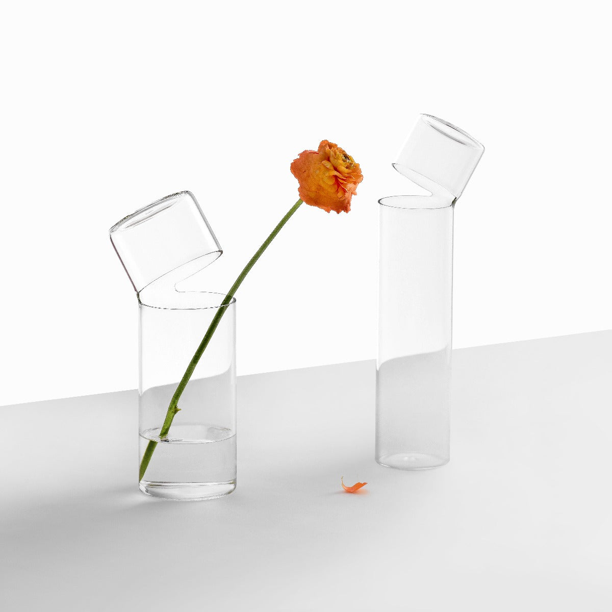 Vaso Attesa Alto H28 in Vetro Borisilicato Trasparente - 09370348
