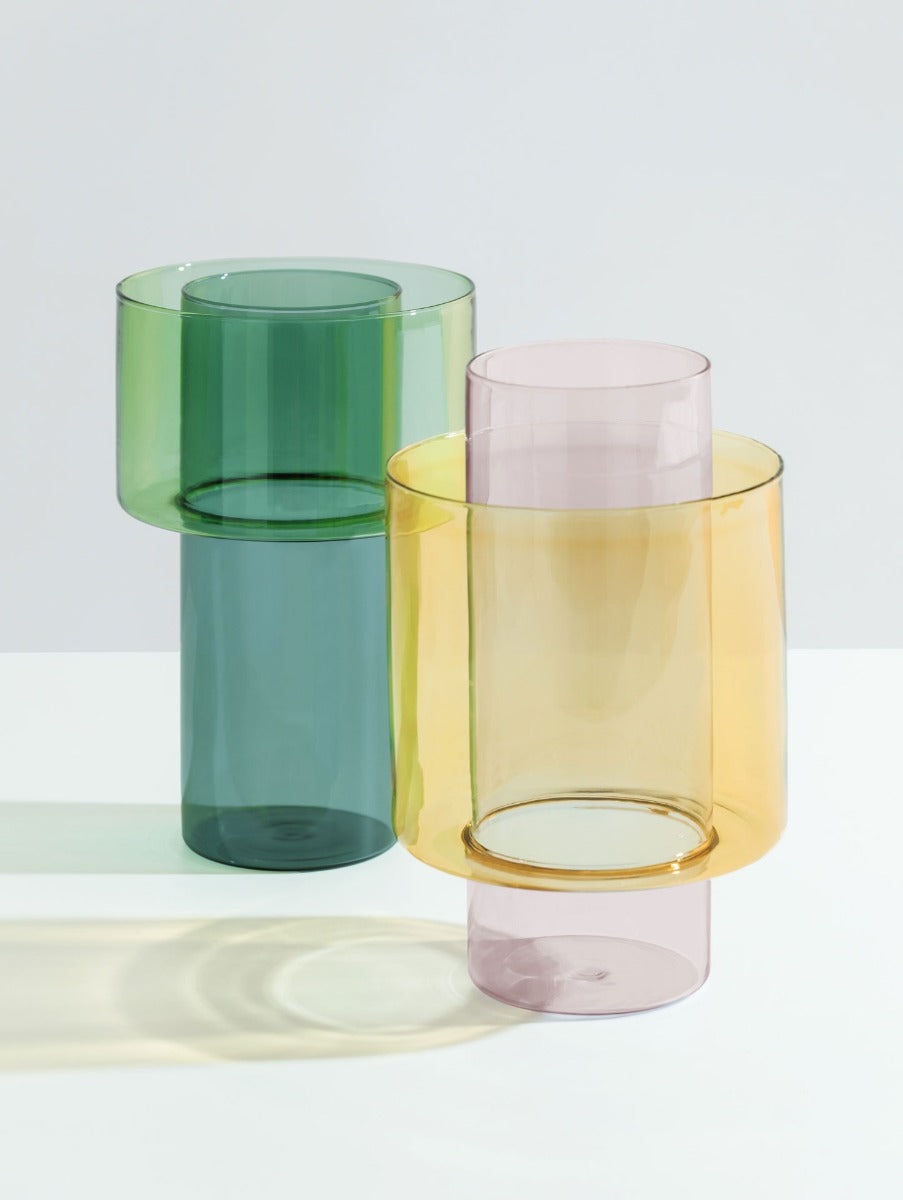 Ichendorf Milano Vaso Boreale Lilla e Giallo - 09313357