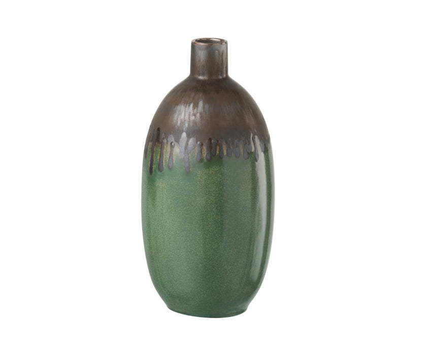 Vaso verde ceramica Sarah H29: vasi design J Line - 86827