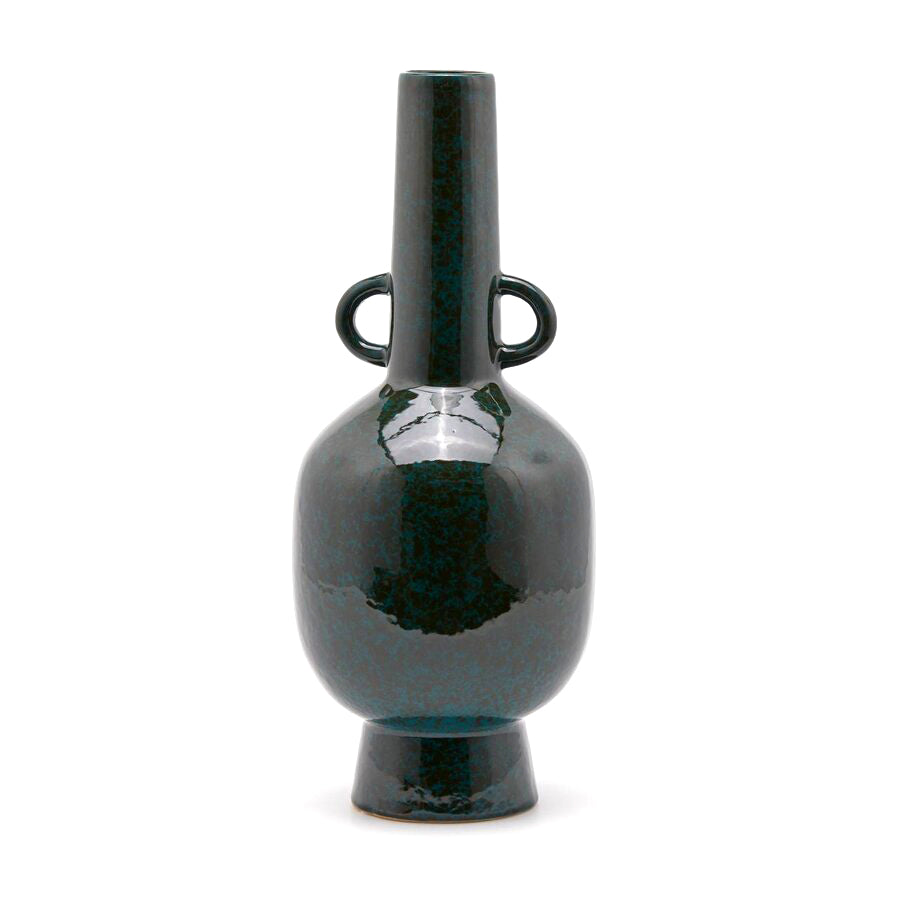 Vaso Collo Lungo con Manici H40 | Vasi in Ceramica EDG Enzo De Gasperi - 017317