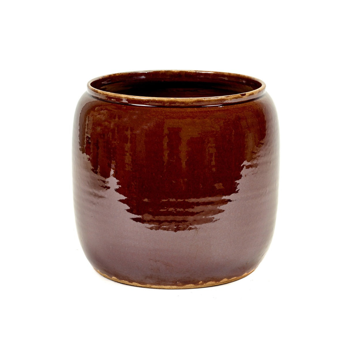 Cachepot Costa L Marrone : Vasi design Serax - B7617109