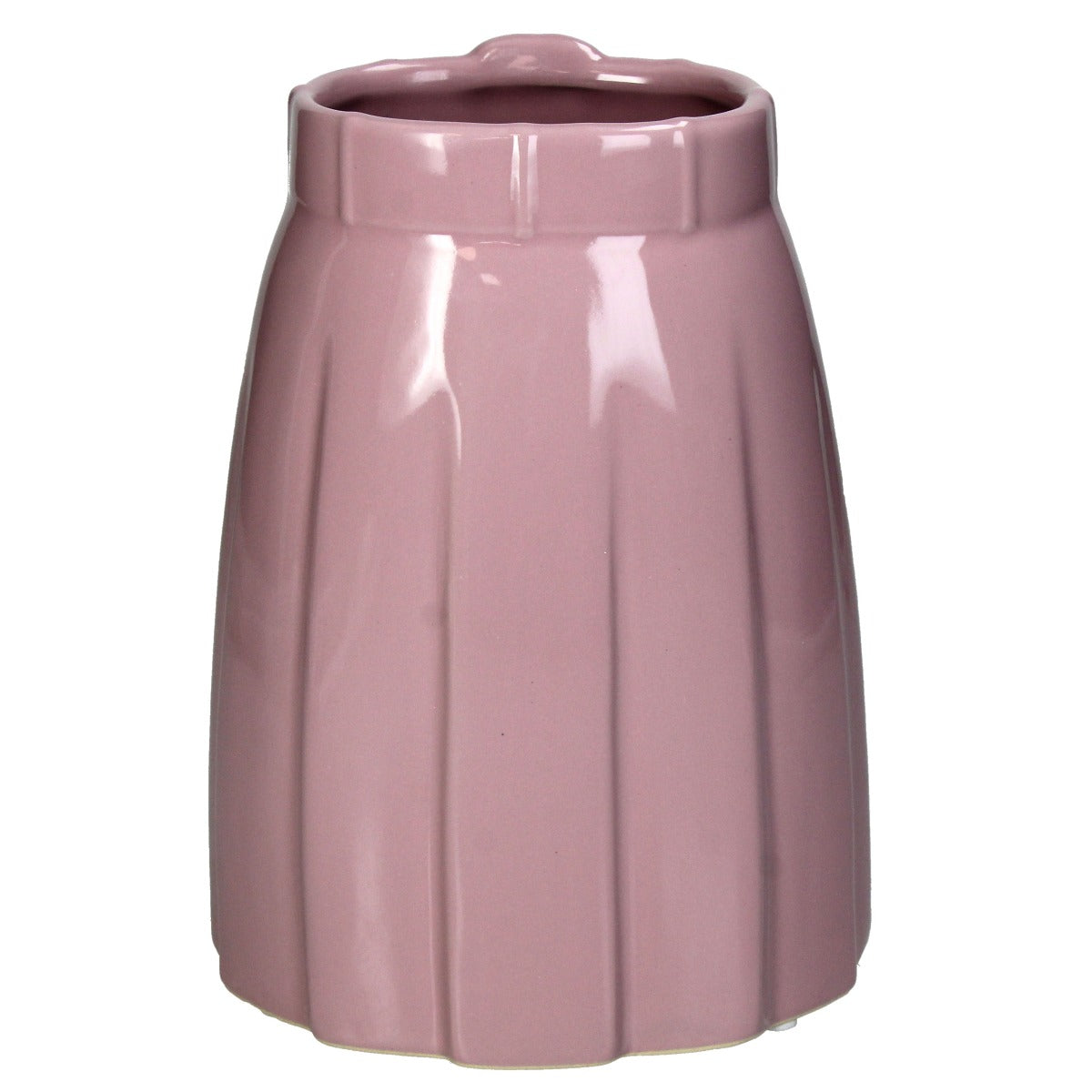 Vaso Gonna in Ceramica Rosa | Vasi di design originali - KAL-4504