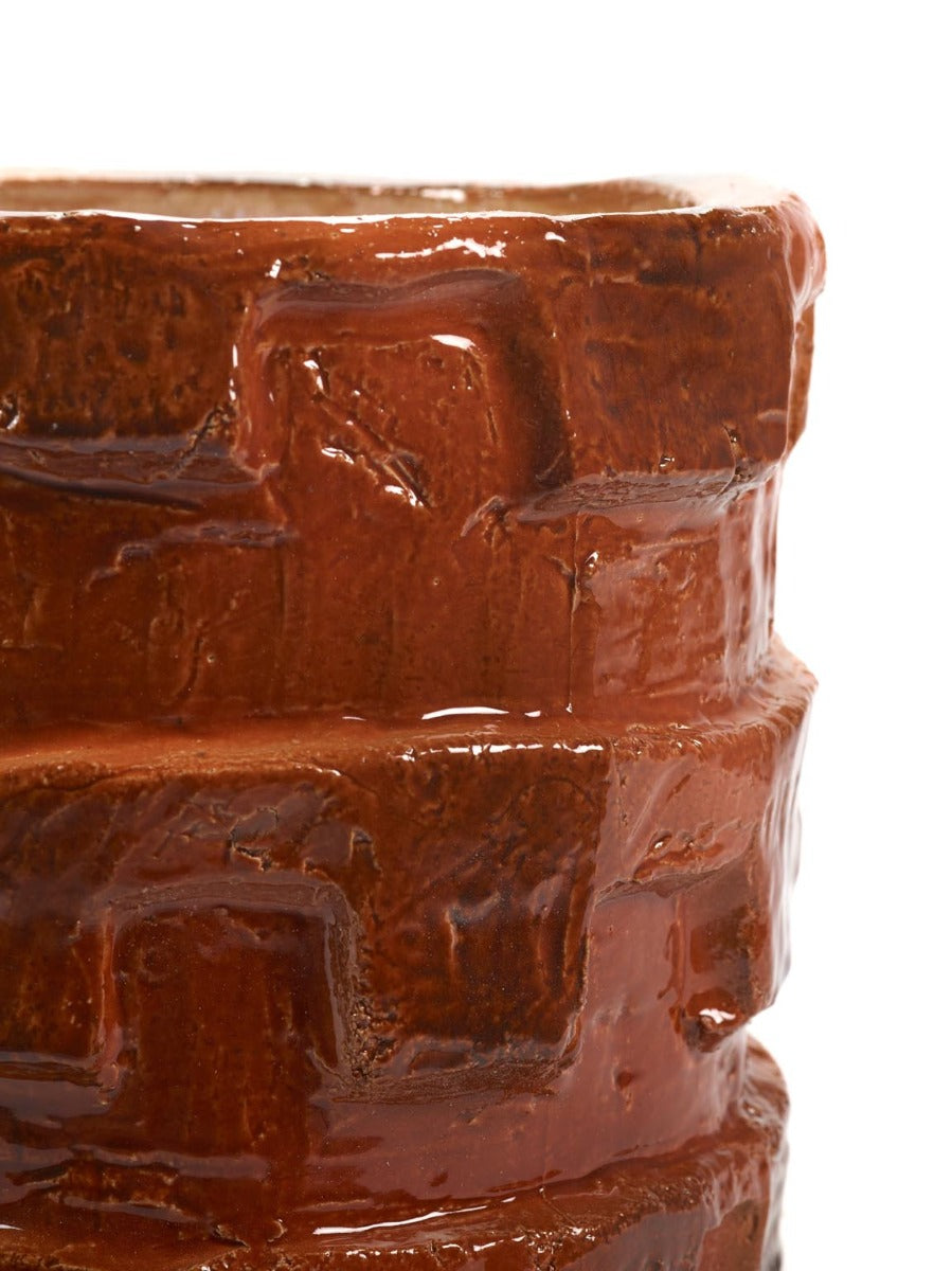 Vaso Look At Me Arancio D33 X H27,5 | Vasi in ceramica Serax - b2622003