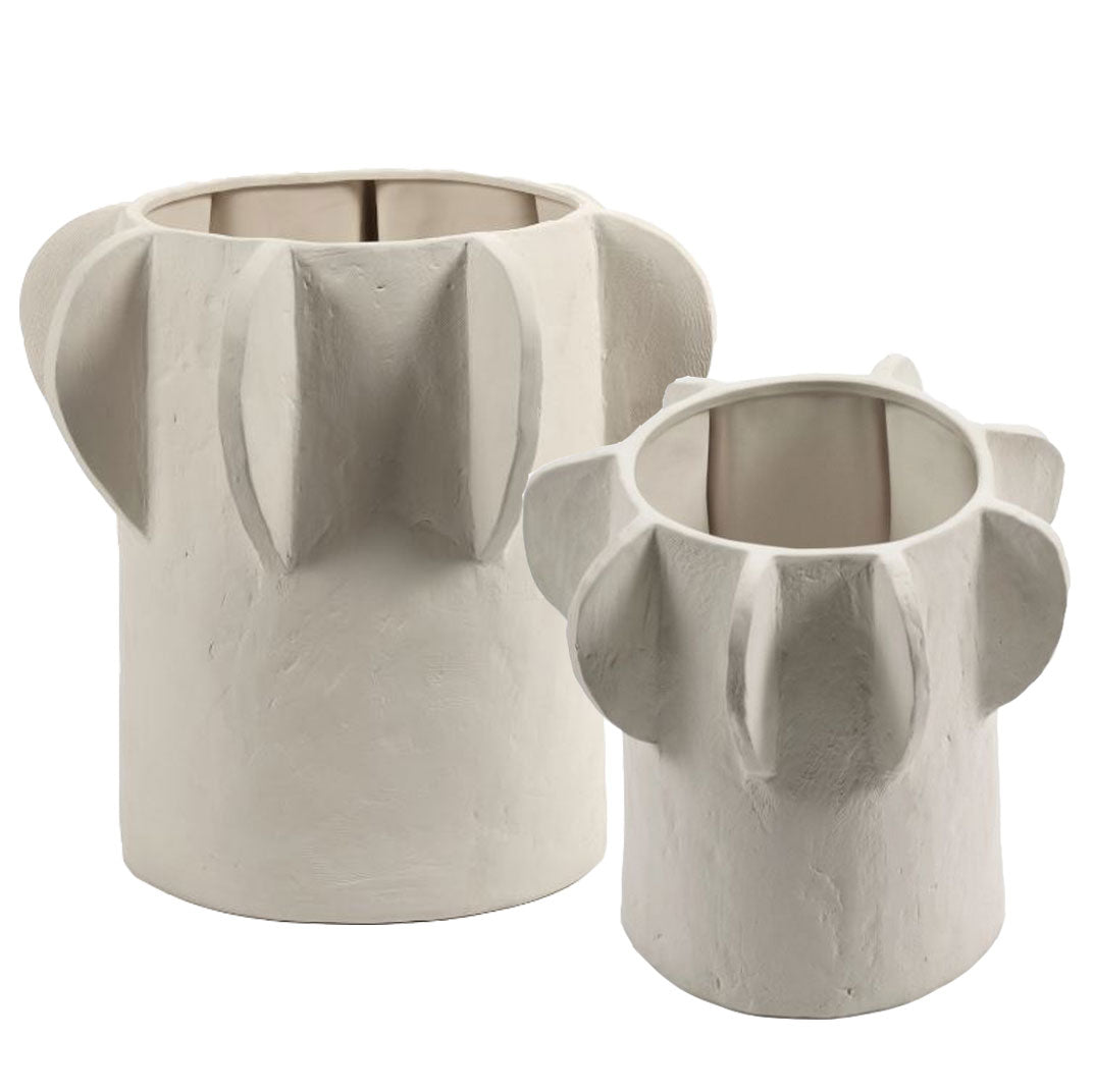 Portavaso Molly 01 Ceramica Beige | Vasi in ceramica design Marie Michielssen per Serax - CONFIG0456