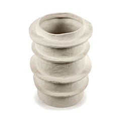 Vaso Molly 03 Small Ceramica Beige &Oslash; 20,5 X H 29 CM | Vasi in ceramica design Marie Michielssen per Serax - B7323005