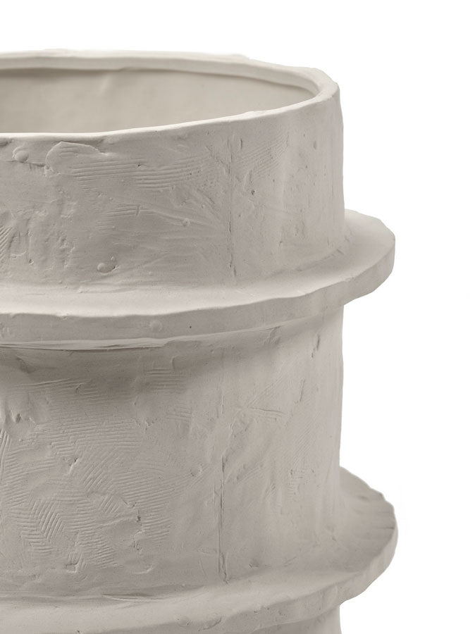 Vaso Molly 04 Medium Ceramica Beige &Oslash; 31,5 X H 25 CM | Vasi in ceramica design Marie Michielssen per Serax - B7323012
