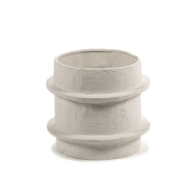 Vaso Molly 04 Medium Ceramica Beige &Oslash; 31,5 X H 25 CM | Vasi in ceramica design Marie Michielssen per Serax - B7323012