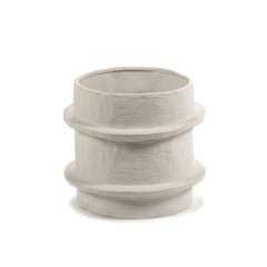 Vaso Molly 04 Medium Ceramica Beige &Oslash; 31,5 X H 25 CM | Vasi in ceramica design Marie Michielssen per Serax - B7323012