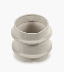 Vaso Molly 04 Small Ceramica Beige &Oslash; 19,5X H 15,5 CM | Vasi in ceramica design Marie Michielssen per Serax - B7323006