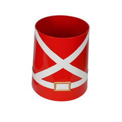 Vaso in Metallo Stile Giacca Soldatino L – Decorazione Natalizia