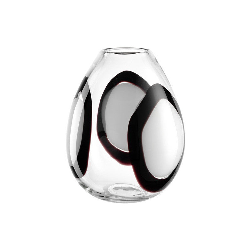 Vaso Occhi Bianchi in Vetro H26 Ø21 Cm - Un Dettaglio di Stile per i Tuoi Interni