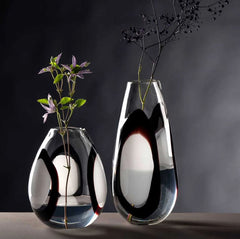 Vaso Occhi Bianchi in Vetro H26 Ø21 Cm - Un Dettaglio di Stile per i Tuoi Interni