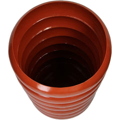 Vaso Planter in Ferro Rosso H50 cm - KAL-3575