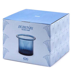 Vaso Pillar con Bordo Blu  - CONFIG0418