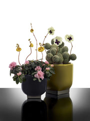Vaso Design Rosamar 01 Viola/Grigio  Kris Van Assche Serax - Gres e Cemento