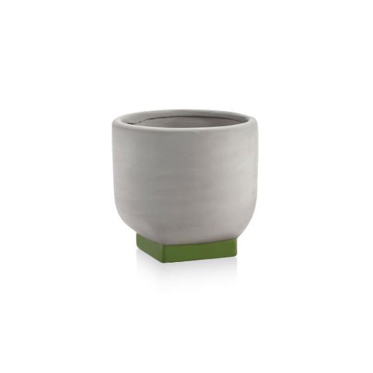 Vaso Design Rosamar 02 Grigio/Verde Kris Van Assche Serax - Gres e Cemento