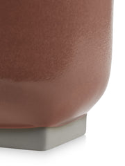 Vaso Design Rosamar 02 Arancione/Grigio Kris Van Assche Serax - Gres e Cemento