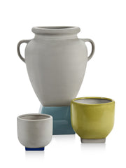 Vaso Design Rosamar 01 Grigio/Blu Kris Van Assche Serax - Gres e Cemento