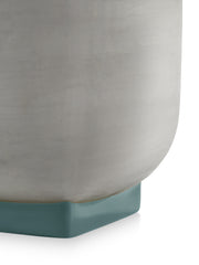 Vaso Design Rosamar 02 Grigio/Turchese Kris Van Assche Serax - Gres e Cemento